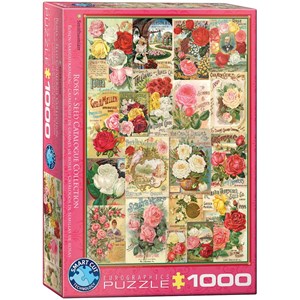 Eurographics (6000-0810) - "Roses Seed Catalogue Collection" - 1000 pezzi
