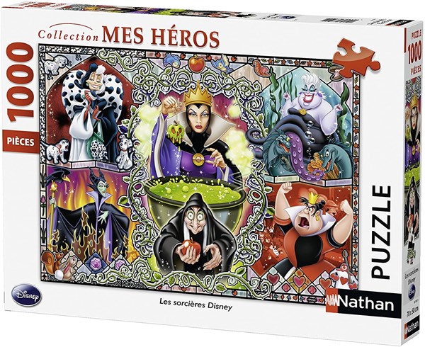 Nathan (87597) - "Disney Witch" - 1000 pezzi