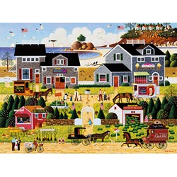 Buffalo Games (11444) - Charles Wysocki: "Wescott's Black Cherry Harbor" - 1000 pezzi