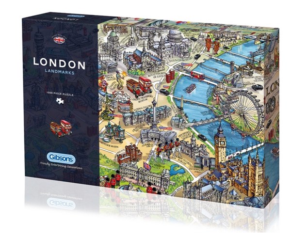 Gibsons (G7066) - "London Landmarks" - 1000 pezzi