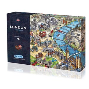 Gibsons (G7066) - "London Landmarks" - 1000 pezzi