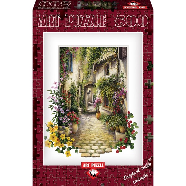 Art Puzzle (4189) - "Village Street" - 500 pezzi