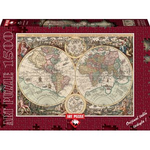 Art Puzzle (4631) - "World Map" - 1500 pezzi