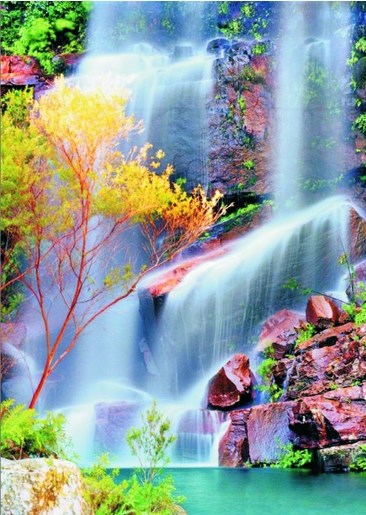 Gold Puzzle (60034) - "Waterfall" - 1000 pezzi