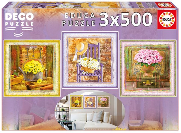 Educa (17095) - Gail Marie: "Enchanted Moments" - 500 pezzi