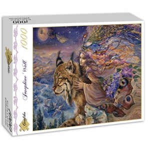 Grafika (00894) - Josephine Wall: "Flight of the Lynx" - 1000 pezzi