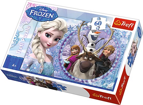 Trefl (17275) - "Disney Frozen" - 60 pezzi