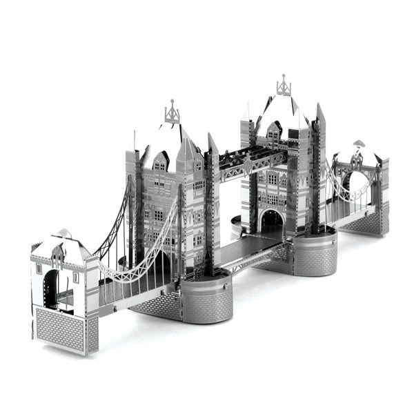 Metal Earth (Metal-Earth-MMS022) - "Metal Tower Bridge" - 30 pezzi