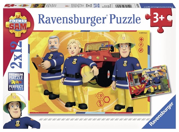 Ravensburger (07584) - "Fireman Sam" - 12 pezzi