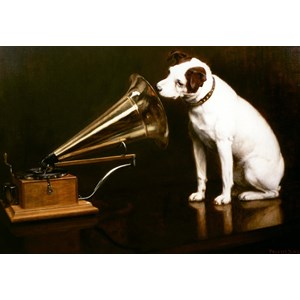 Grafika Kids (00342) - Francis Barraud: "His Master's Voice" - 100 pezzi