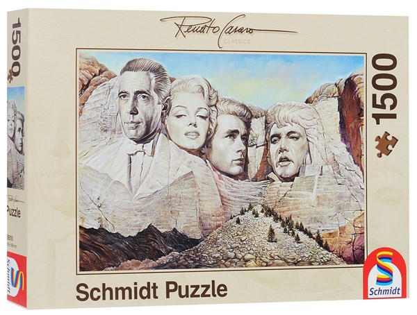 Schmidt Spiele (59310) - Renato Casaro: "Mount Hollywood" - 1500 pezzi