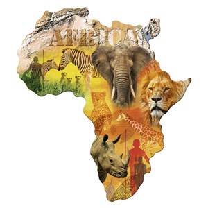 Ravensburger (16157) - "Africa" - 1114 pezzi