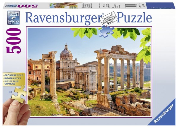 Ravensburger (13648) - "Roman Ruins, Italy" - 500 pezzi