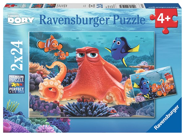 Ravensburger (09103) - "Finding Dory: Always Swimming" - 24 pezzi