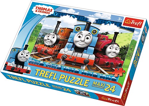 Trefl (14231) - "Thomas the Train" - 24 pezzi
