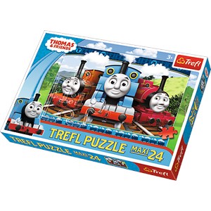 Trefl (14231) - "Thomas the Train" - 24 pezzi