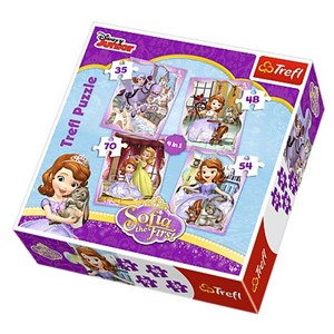 Trefl (34247) - "Sofia the First" - 35 48 54 70 pezzi