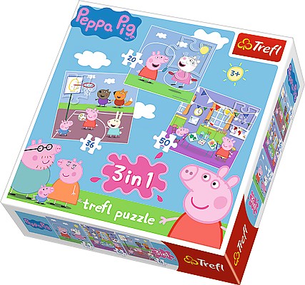Trefl (34813) - "Peppa Pig" - 20 36 50 pezzi