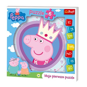Trefl (36116) - "Peppa Pig" - 6 pezzi