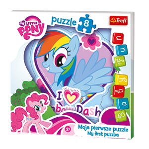 Trefl (36118) - "My Little Pony" - 8 pezzi