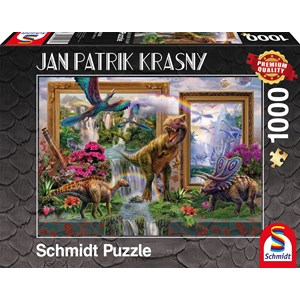 Schmidt Spiele (59336) - Jan Patrik Krasny: "Dinosaurs" - 1000 pezzi