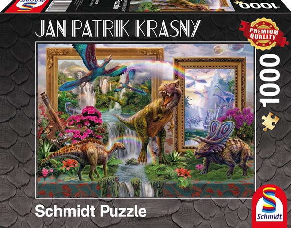 Schmidt Spiele (59336) - Jan Patrik Krasny: "Dinosaurs" - 1000 pezzi