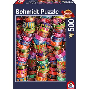 Schmidt Spiele (58228) - "Colorful Cups" - 500 pezzi