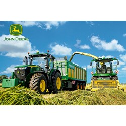 Schmidt Spiele (56044) - "John Deere, 7310R" - 100 pezzi