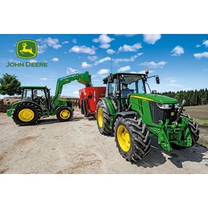 Schmidt Spiele (56045) - "John Deere, Tractor 5M Serie" - 150 pezzi