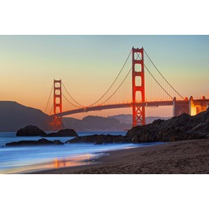 Schmidt Spiele (58234) - "Golden Gate Bridge, San Francisco" - 1000 pezzi