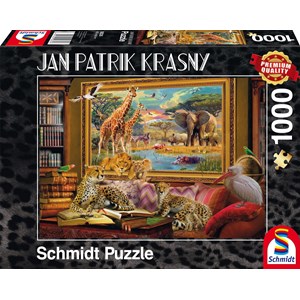 Schmidt Spiele (59335) - Jan Patrik Krasny: "The Savannah" - 1000 pezzi