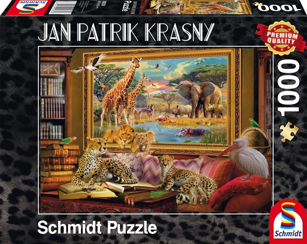 Schmidt Spiele (59335) - Jan Patrik Krasny: "The Savannah" - 1000 pezzi