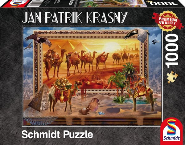 Schmidt Spiele (59338) - Jan Patrik Krasny: "The Desert" - 1000 pezzi