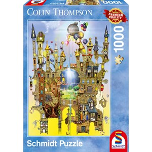 Schmidt Spiele (59354) - Colin Thompson: "Castle in the Air" - 1000 pezzi