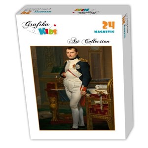 Grafika Kids (00362) - Jacques-Louis David: "The Emperor Napoleon in his study at the Tuileries, 1812" - 24 pezzi