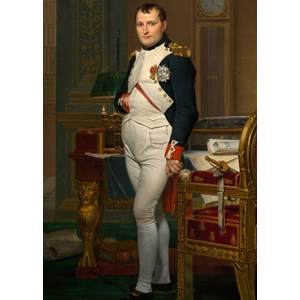 Grafika Kids (00362) - Jacques-Louis David: "The Emperor Napoleon in his study at the Tuileries, 1812" - 24 pezzi