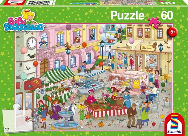 Schmidt Spiele (56150) - "Bibi Blocksberg" - 60 pezzi