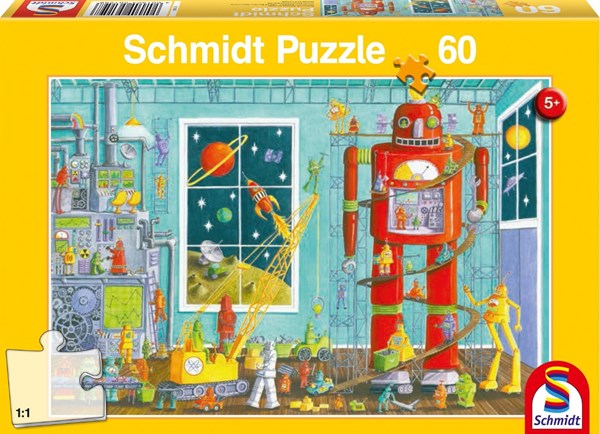Schmidt Spiele (56159) - "Robot" - 60 pezzi