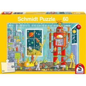 Schmidt Spiele (56159) - "Robot" - 60 pezzi