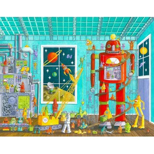 Schmidt Spiele (56159) - "Robot" - 60 pezzi