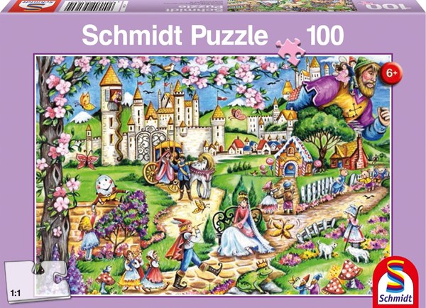 Schmidt Spiele (56160) - "Fairyland" - 100 pezzi