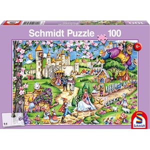 Schmidt Spiele (56160) - "Fairyland" - 100 pezzi