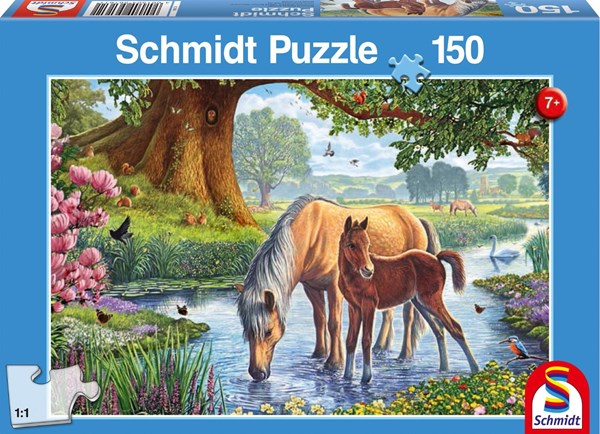 Schmidt Spiele (56161) - "Horses" - 150 pezzi