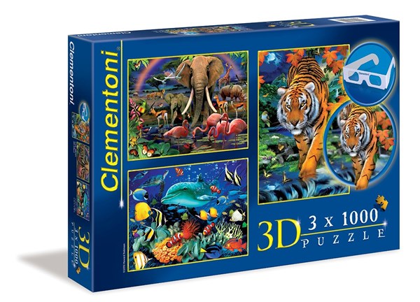 Clementoni (08001) - "Wildlife" - 1000 pezzi