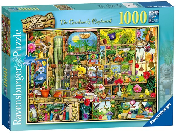 Ravensburger (19498) - Colin Thompson: "The Gardener's Cupboard" - 1000 pezzi