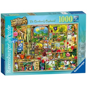 Ravensburger (19498) - Colin Thompson: "The Gardener's Cupboard" - 1000 pezzi