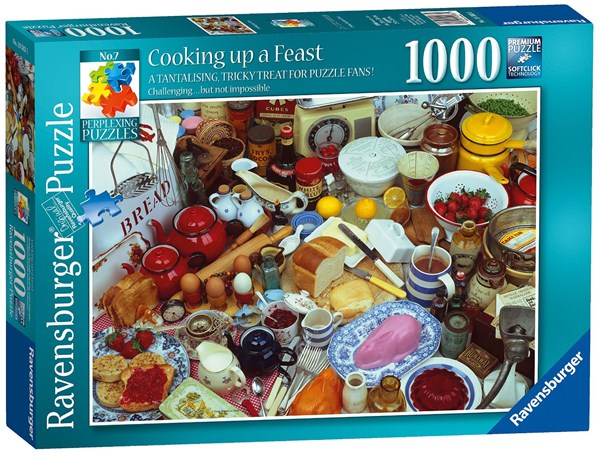 Ravensburger (19583) - Cooking up a Feast - 1000 pezzi