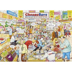 Ravensburger (19587) - "The Supermarket" - 1000 pezzi