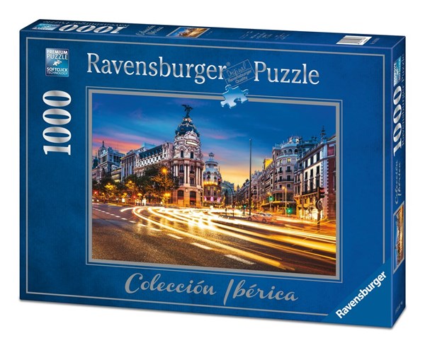 Ravensburger (19618) - "Gran Vía, Madrid" - 1000 pezzi