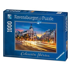 Ravensburger (19618) - "Gran Vía, Madrid" - 1000 pezzi